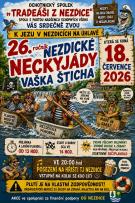 Pozvánka na 26. ročník Nezdické neckyjády - sobota 18.7. 2026