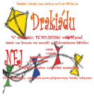 barevní draci na obloze